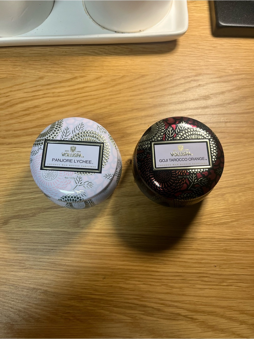 2 Voluspa Candles- Brand New